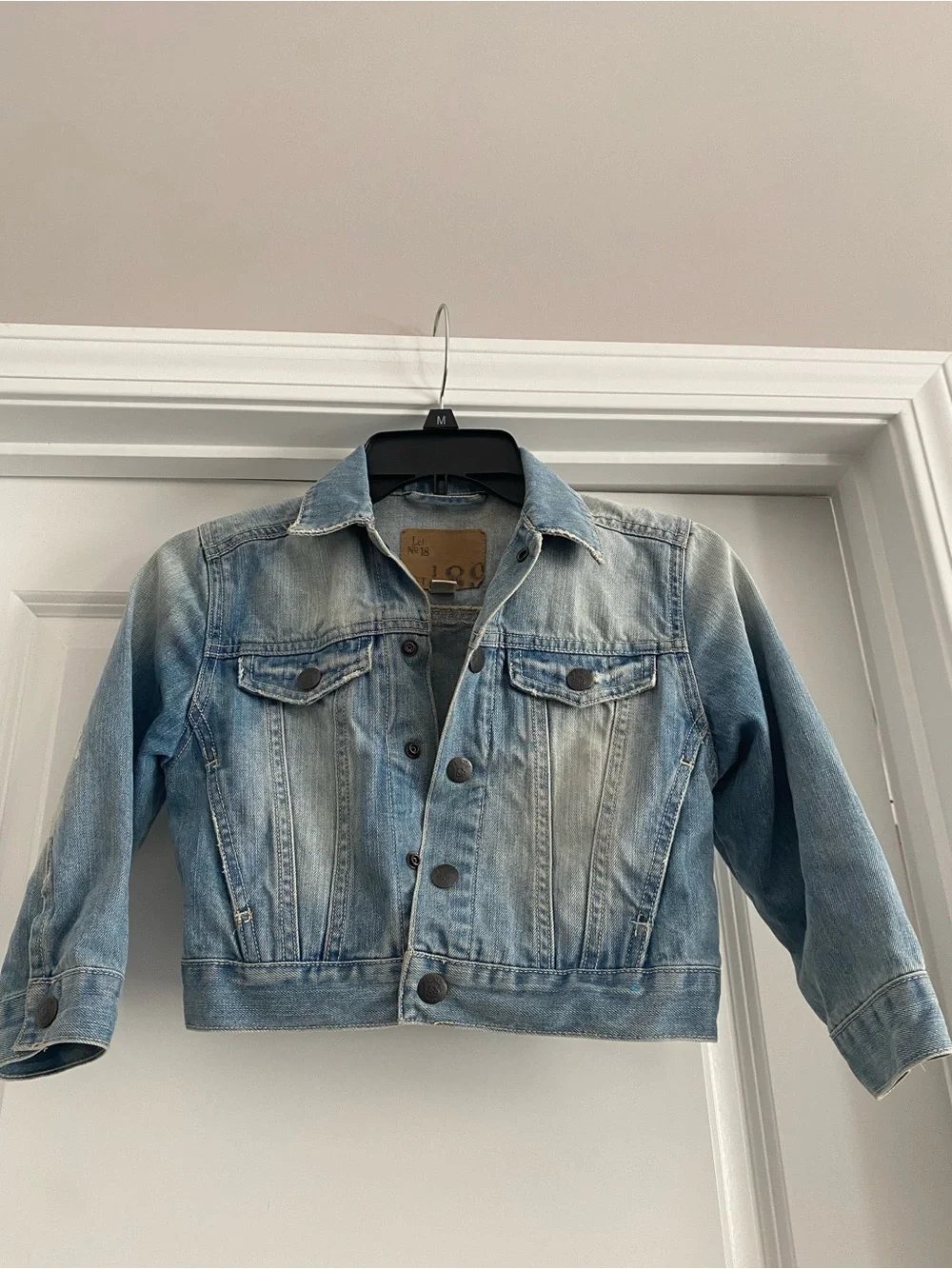 Children’s place Light Blue Kids' Denim Jacket - Classic Button Front